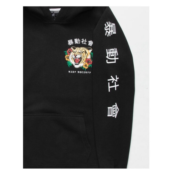 riot society tiger hoodie